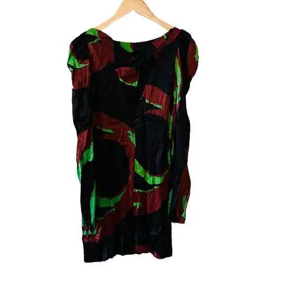 Rodebjer Gismara Printed Satin Crepe Dress Size XS NWT - Picture 3 of 11